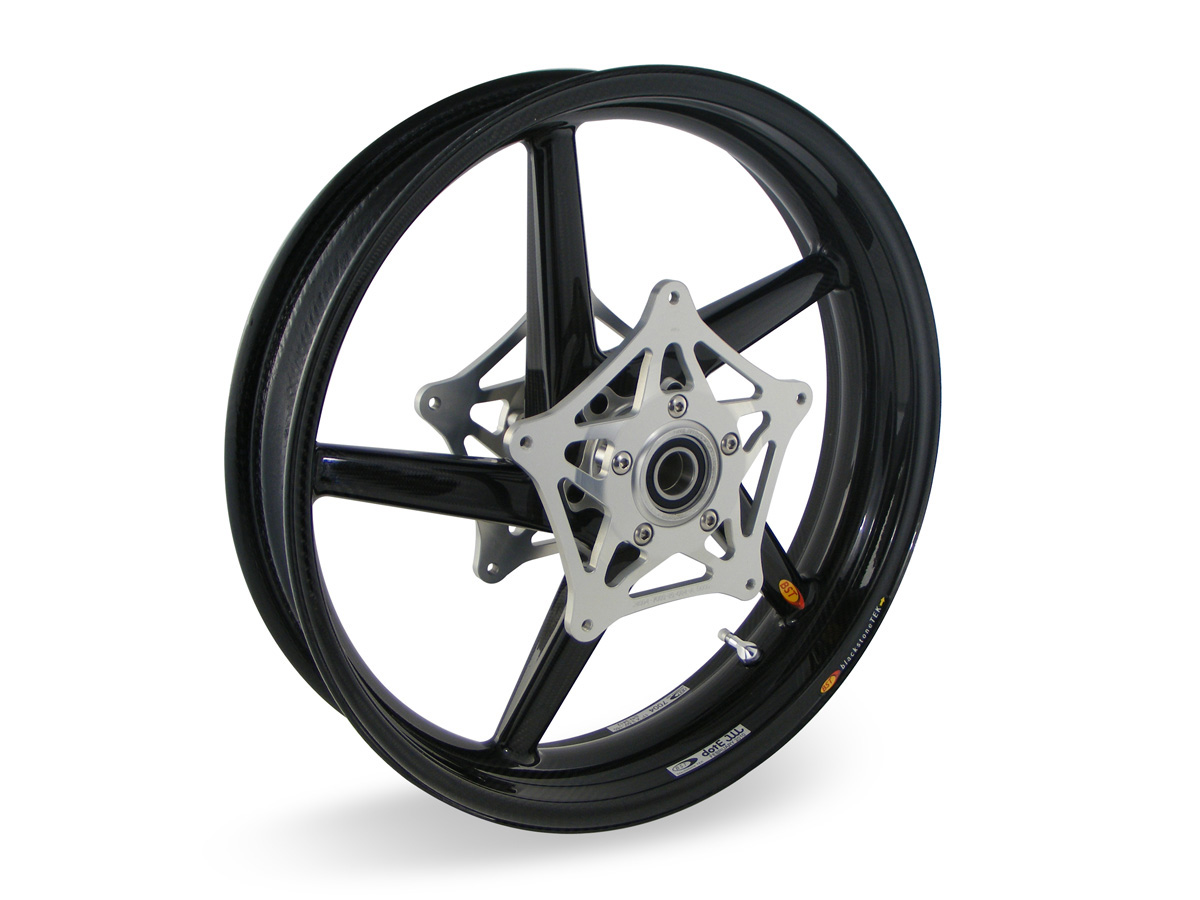 Bmw 5-spoke carbon fiber wheels