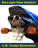 Competition Werkes Fender Eliminators - The only time you'll ever clean up your rear without using toilet paper...except for the camping trip last year...